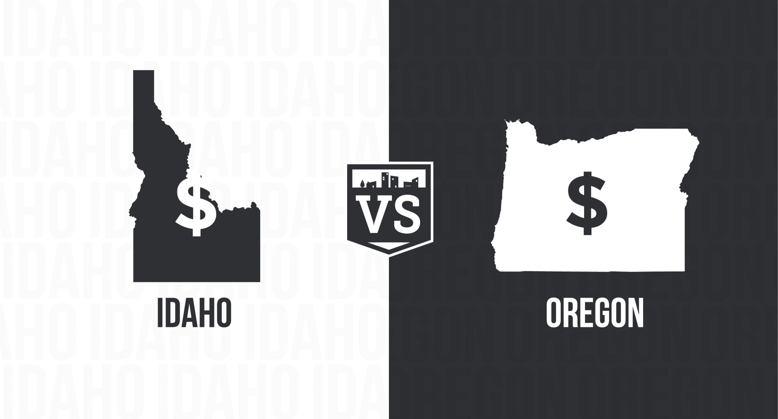 Oregon vs Idaho